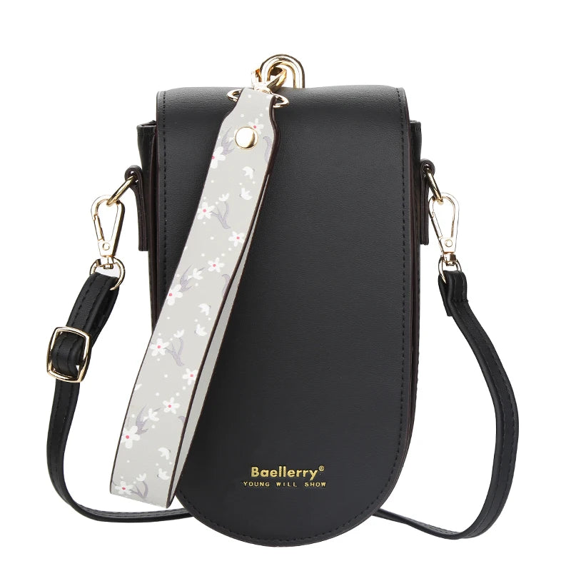 Mini PU Leather Shoulder Bag For Girls Yellow