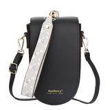 Mini PU Leather Shoulder Bag For Girls Yellow
