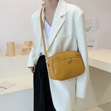 Small Shoulder Bag Retro Phone Purse Solid Crossbody Bag
