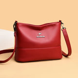Soft Leather Women Handbag Shoulder Bag Tote Messenger Bag
