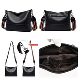 Soft Leather Women Handbag Shoulder Bag Tote Messenger Bag