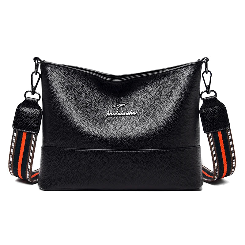 Soft Leather Women Handbag Shoulder Bag Tote Messenger Bag