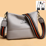 Soft Leather Women Handbag Shoulder Bag Tote Messenger Bag