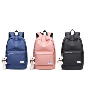 Waterproof School Bags Youth College Style Backpack Female Business Travel