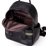 Teenage Girls' PU Leather Backpack