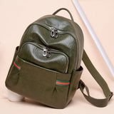Teenage Girls' PU Leather Backpack