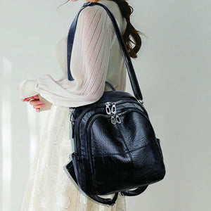 Large Capacity Women's Anti Theft Backpack