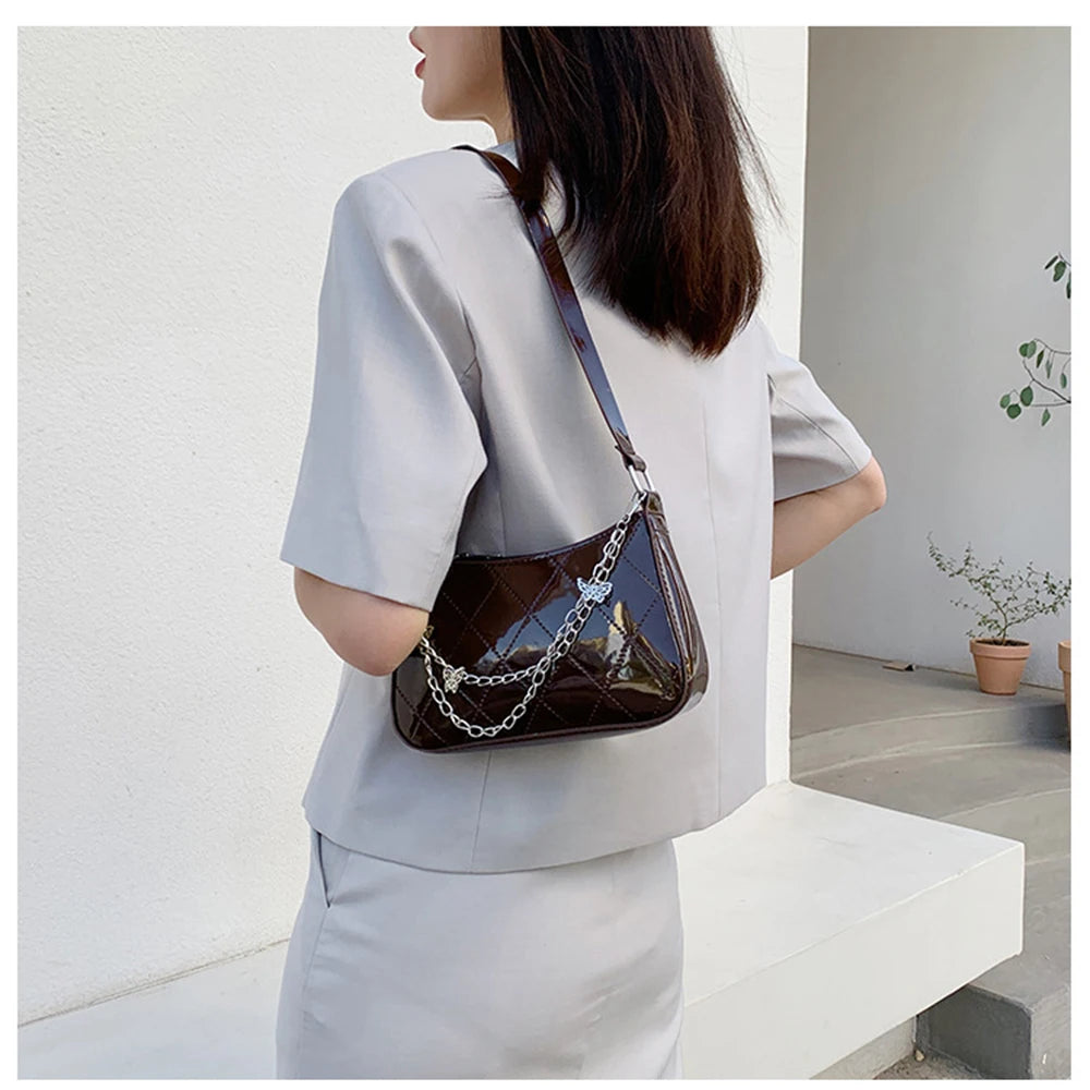 Vintage Chain Butterfly Shoulder Bag