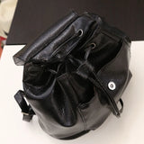 Women's Mini PU Leather Backpack Bagpack Small Travel Bags