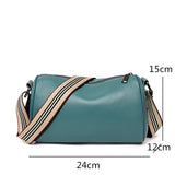 Vintage Women's Leather Handbag Shoulder Tote Bag