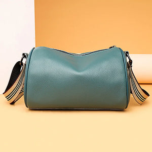 Vintage Women's Leather Handbag Shoulder Tote Bag