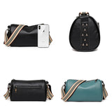 Vintage Women's Leather Handbag Shoulder Tote Bag