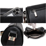 Vintage Women's Leather Handbag Shoulder Tote Bag
