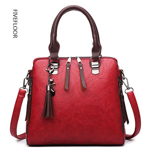 Lady Tassel Messenger Bags Retro Large Capacity High Bags