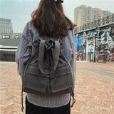 Nylon Travel Backpack Women Mochilas Ladies Laptop Rucksack