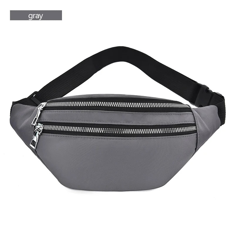 Waterproof Waist Bag Ladies Bum Bag Travel Crossbody Chest Bag Unisex Hip Bag