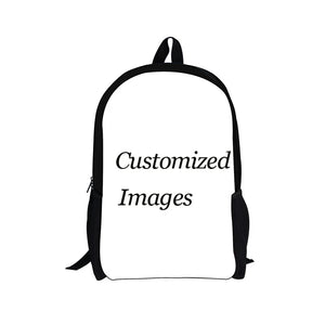 Funny 3D Printed Children Backpacks Boys Girls Orthopedic School Supplies