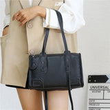 Women Messenger Bag Leather Crossbody Shoulder Handbag