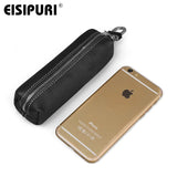 Leather Keychain Organizer Pouch Men Women