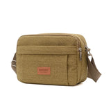 Canvas Messenger Bag Men's Crossbody Bag