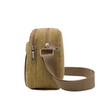 Canvas Messenger Bag Men's Crossbody Bag
