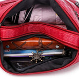 Soft Leather Large Capacity Shoulder Bag