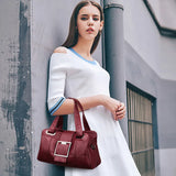 High Leather Handbags Crossbody Bags For Women Femina Tote Shoulder Bags