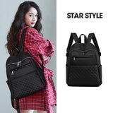 Nylon Backpack Women Large Capacity Waterproof Bags