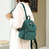 Waterproof Nylon Women's Backpack Mini Shopping Bag