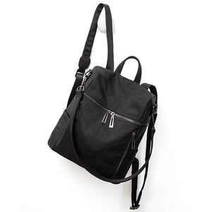 Women's High Backpack Shoulder Bags Travel School Bags for Girls
