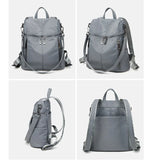 Women's High Backpack Shoulder Bags Travel School Bags for Girls