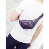 Men Leather Casual Fanny Pack Waist Belt Bag Purse