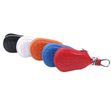 Leather Key Wallet Bag Zipper Keys Organizer Key Ring