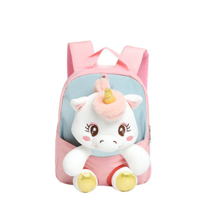 3D Plush Unicorn Backpack for Kids
