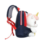 3D Plush Unicorn Backpack for Kids