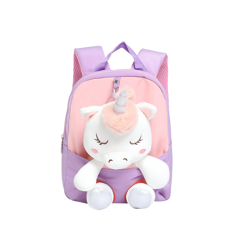 3D Plush Unicorn Backpack for Kids