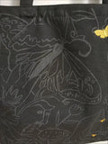 Embroidered Butterfly Canvas Crossbody Bag