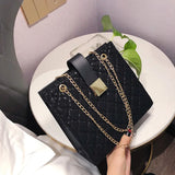 Small Square Crossbody Bag Solid Handbag Women's Shoulder Bag