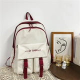 Forest School Bags Female Ins Style Japanese Backpack Female Large-Capacity