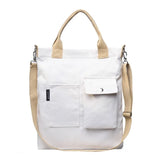 Canvas Messenger Bag for Women with Large Capacity