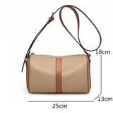 Women Leather Handbag Cowhide Messenger Bag