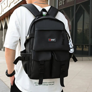 Large Capacity 15.6 Anti Theft Laptop Backpack Waterproof Travel Bag
