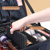 Large Capacity Cosmetic Bag for Travel Outing Professional Makeup Case