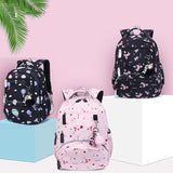 Student School Backpack Printed Waterproof Bagpack Primary School Book Bags