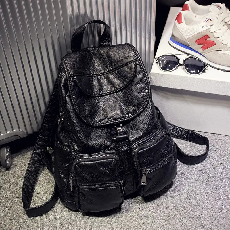 Large-capacity Backpack Female Student Schoolbag