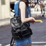 Large-capacity Backpack Female Student Schoolbag