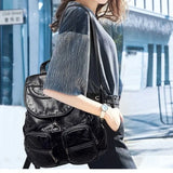 Large-capacity Backpack Female Student Schoolbag