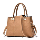 Luxry PU Leather Crossbody Tote Bag for Women Shoulder Handbag