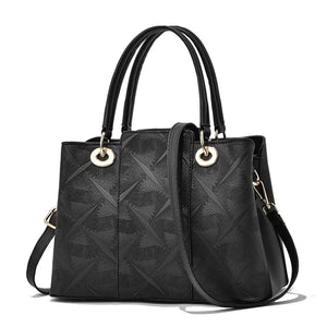 Luxry PU Leather Crossbody Tote Bag for Women Shoulder Handbag