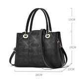 Luxry PU Leather Crossbody Tote Bag for Women Shoulder Handbag